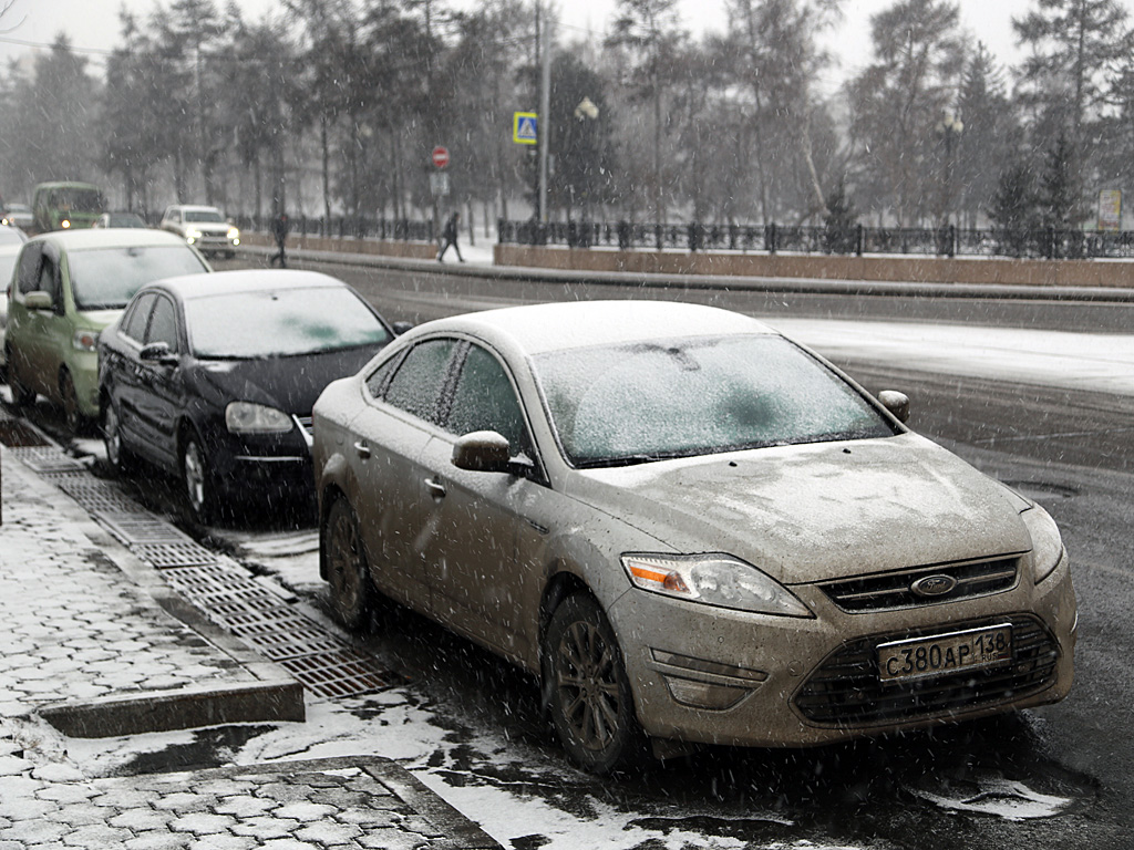 Улицы Иркутска под снегом, Фото с места события собственное