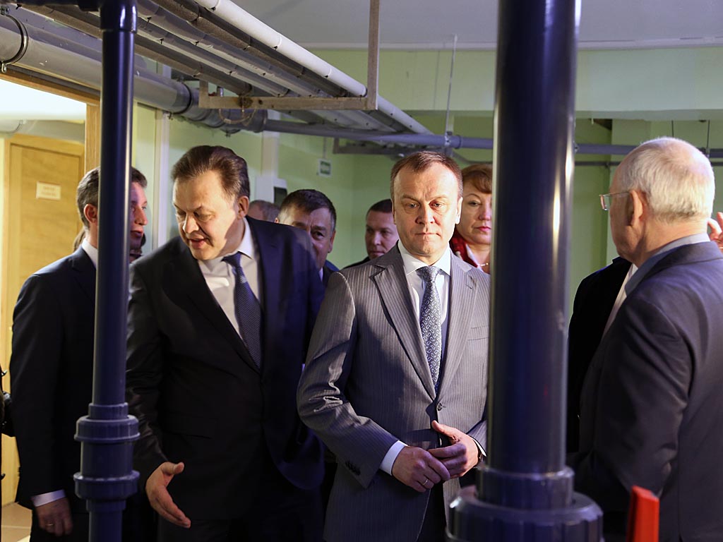 Сергей Ерощенко осмотрел вуз, Фото с места события собственное