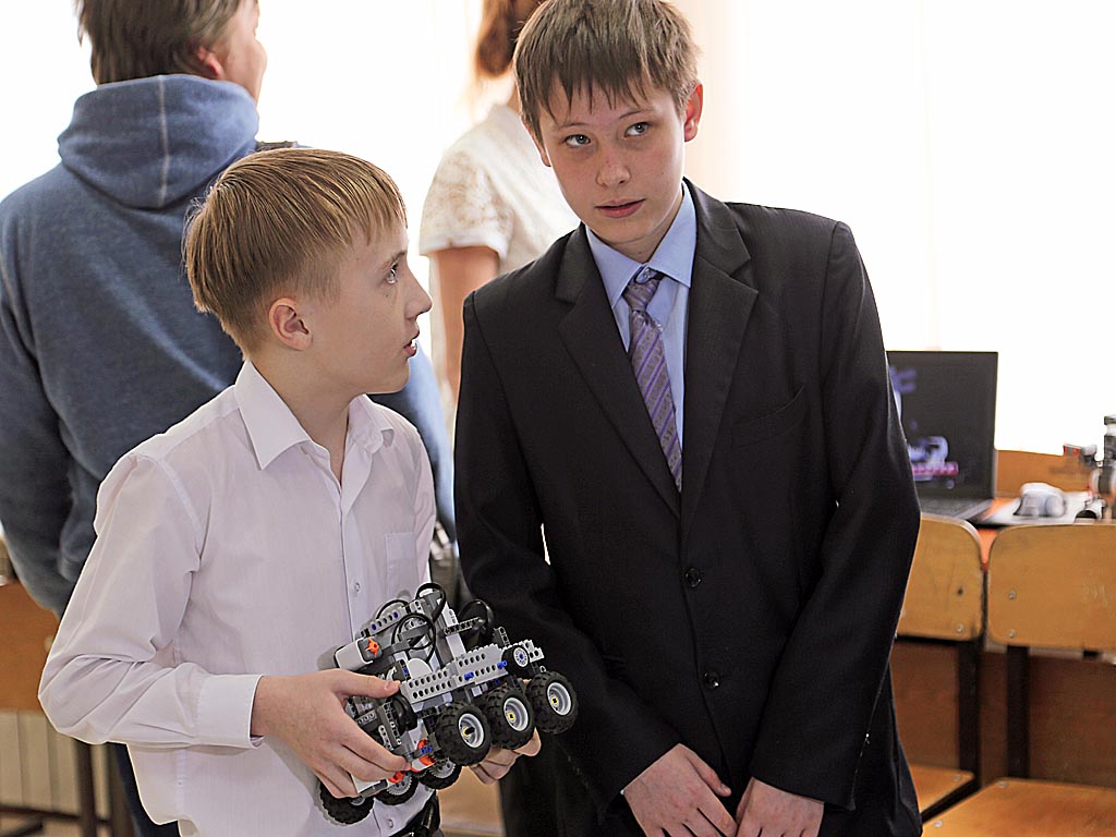 В Усольском районе работает два объединенных профильных класса , Фото с места события собственное