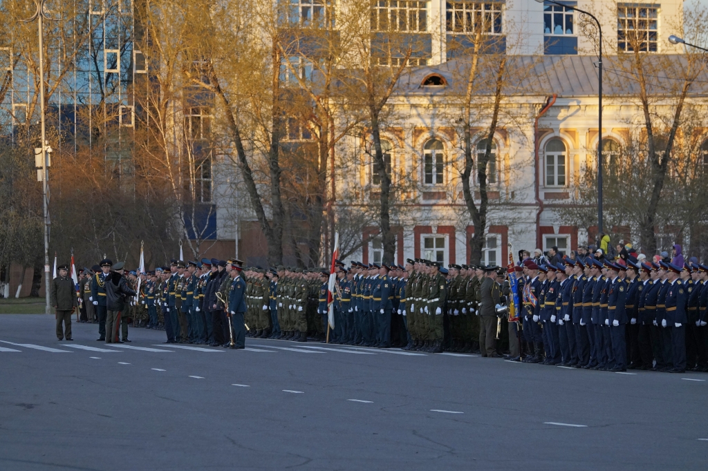 Генеральная репетиция парада, Фото с места события собственное