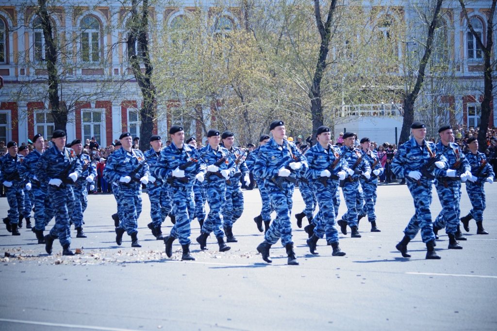 Показательные выступления в рамках парада Великой Победы, Фото с места события собственное