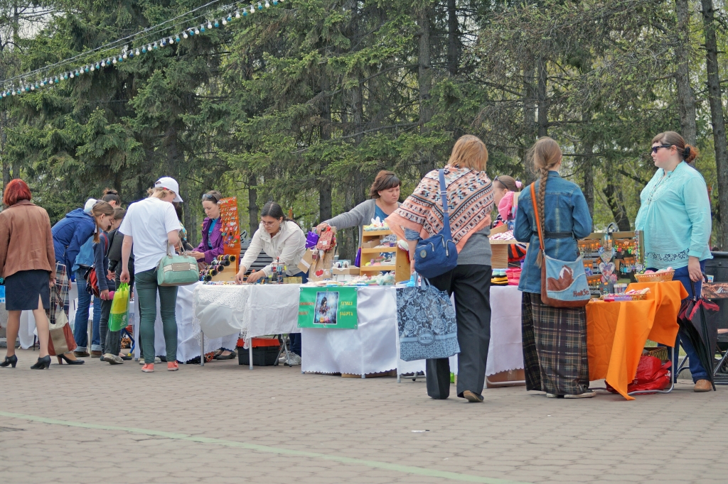 "Иркутский Арбат" в сквере Кирова