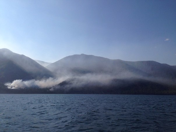 Пожары на Байкале