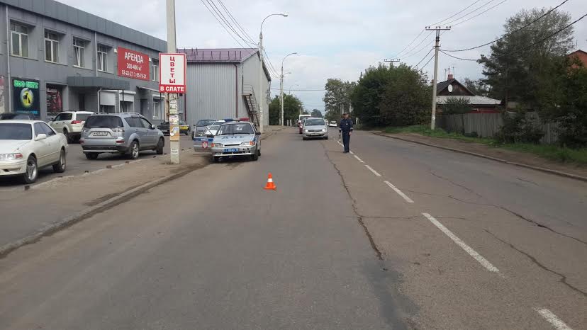 Авария в Иркутске