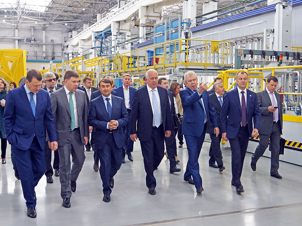 Посещение иркутского авиазавода