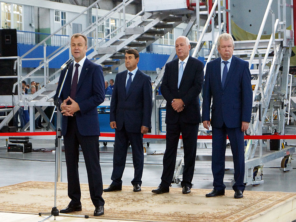 Посещение иркутского авиазавода
