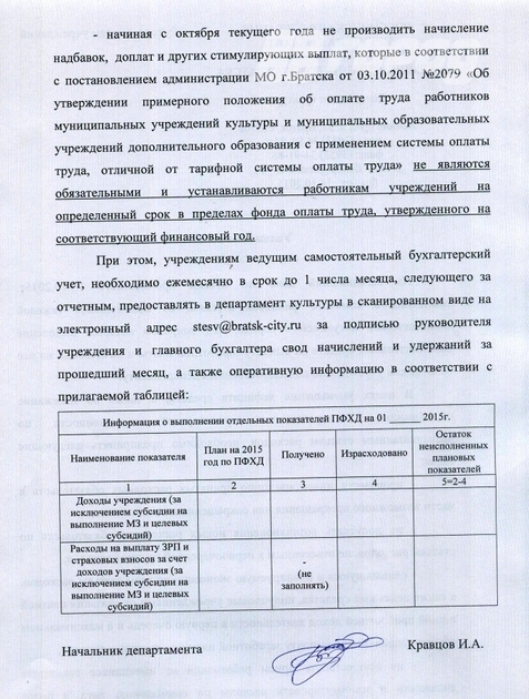 Госслужащих Братска попросили не работать сверхурочно за деньги 