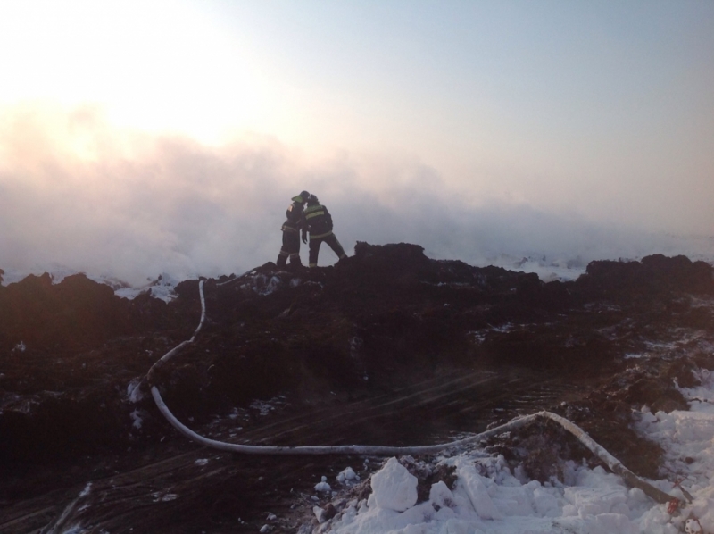 Торфяной пожар 