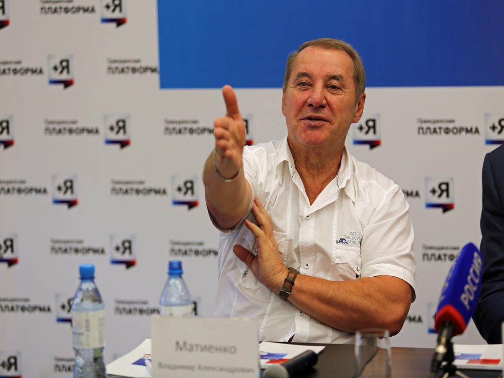 Лидер &quotГражданской платформы&quot в Приангарье Владимир Матиенко Оленникова Мария, IrkutskMedia