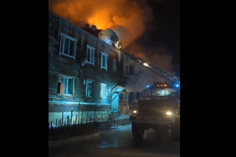 Пострадавшим на пожаре в Усть-Илимске могут предоставить жилье в маневренном фонде