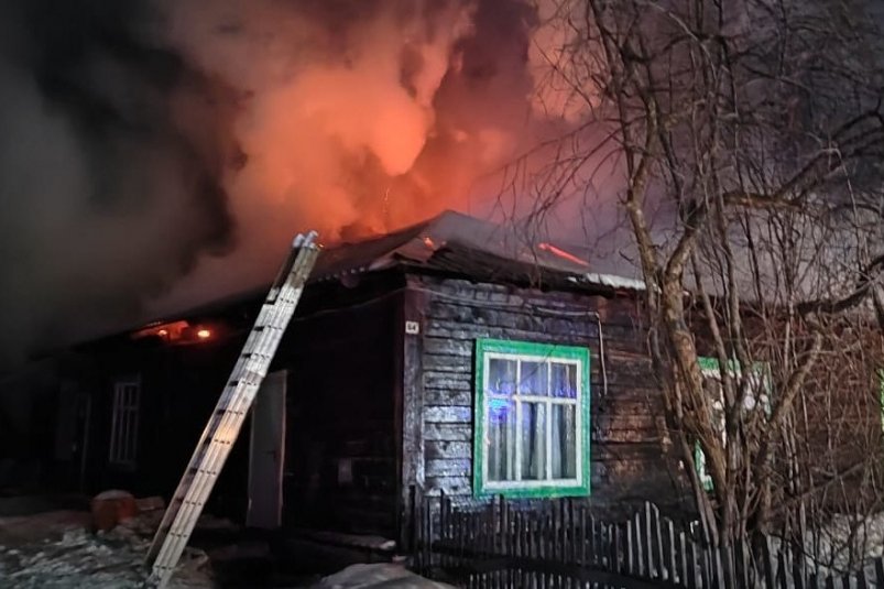 Основное здание школы не пострадало от пожара в Каменке Нижнеудинского района