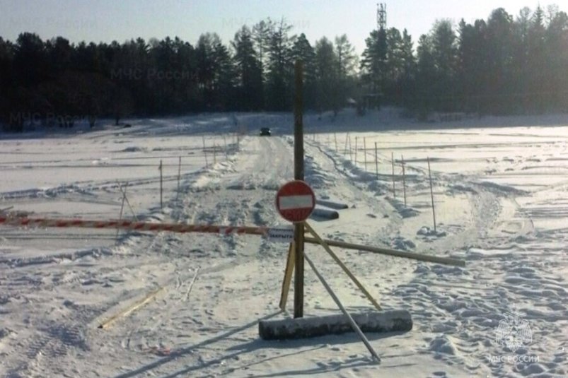 Две ледовые переправы закрыты в Тайшетском и Шелеховском районах