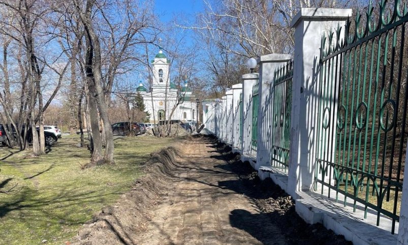Общественные пространства начали благоустраивать в Иркутске