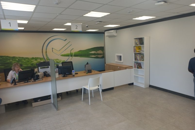 Обновленный офис Сбера открыли в Балаганске Иркутской области