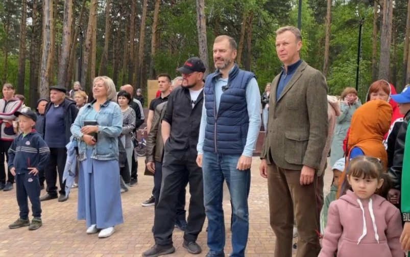 Парк культуры и отдыха открылся 1 июня в Черемхове после реконструкции