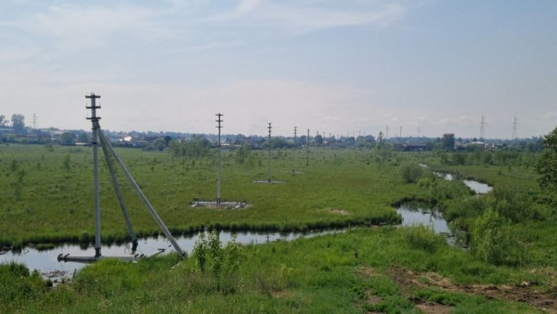 ИЭСК завершила очередной этап строительства линии электропередачи в Усольском районе