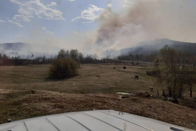 Задымление на севере Приангарья образовалось из-за пожаров в Якутии и Забайкалье