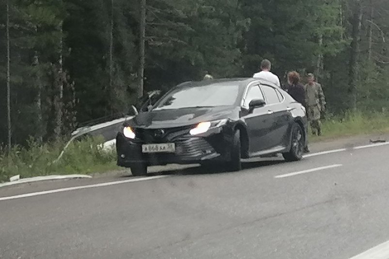 ДТП с тремя автомобилями произошло на дороге 