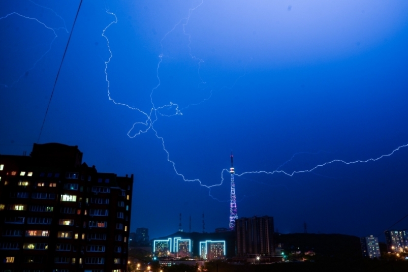 Сильные ливни, грозы и град ожидаются в Иркутской области 1 августа