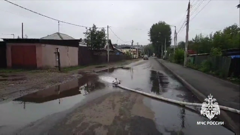78% осадков от нормы первой декады августа выпали за ночь в Иркутске