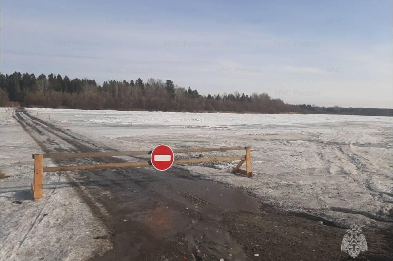 11 ледовых переправ закрыли в Иркутской области на фоне потепления