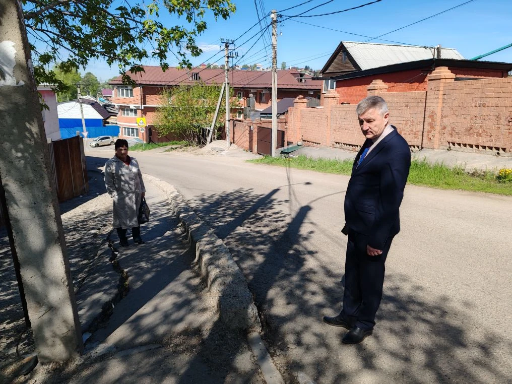 Депутат думы Иркутска оперативно отреагировала на обращение жителей предместья Рабочее дума Иркутска