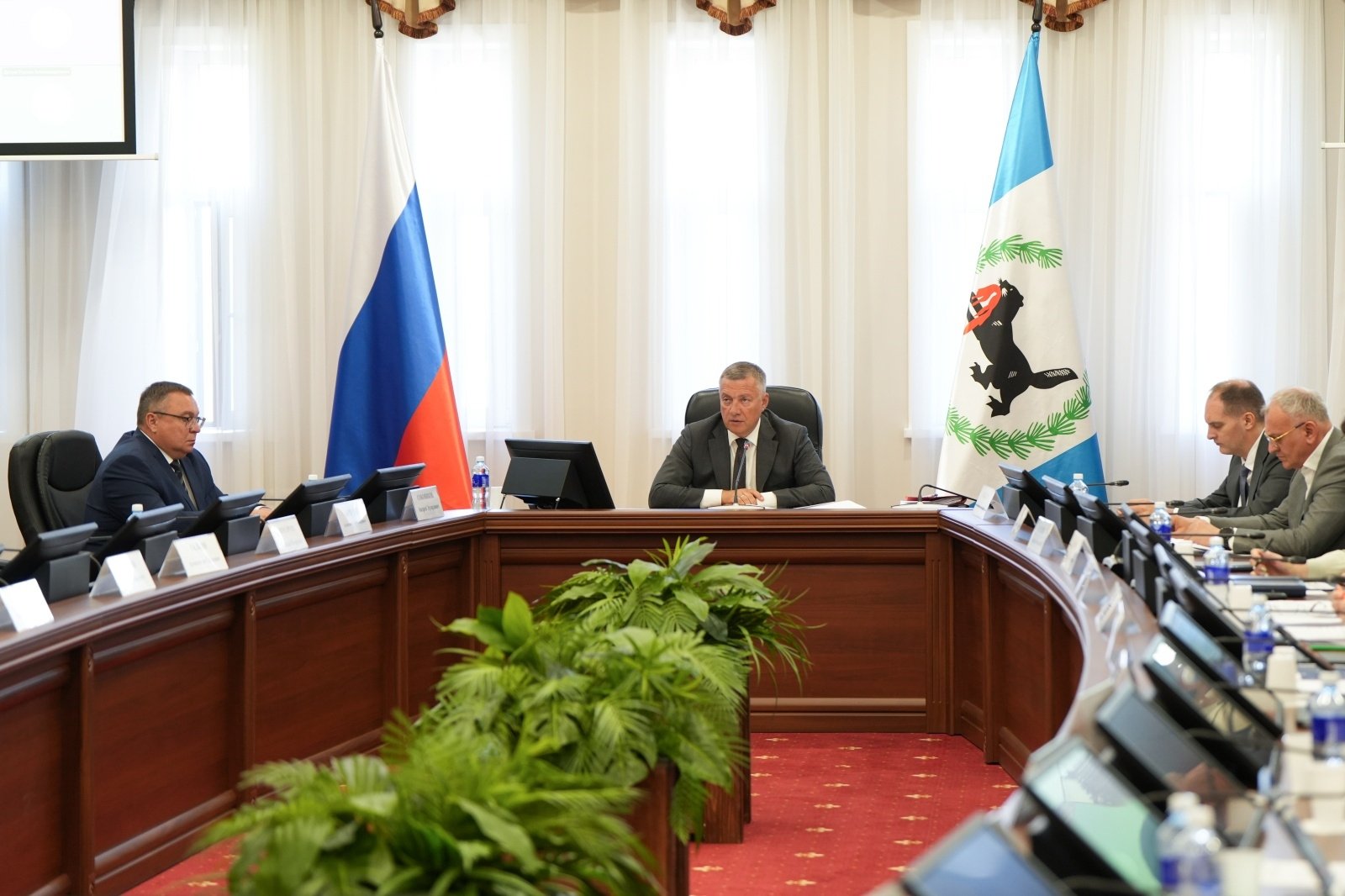Совещание правительство Иркутской области