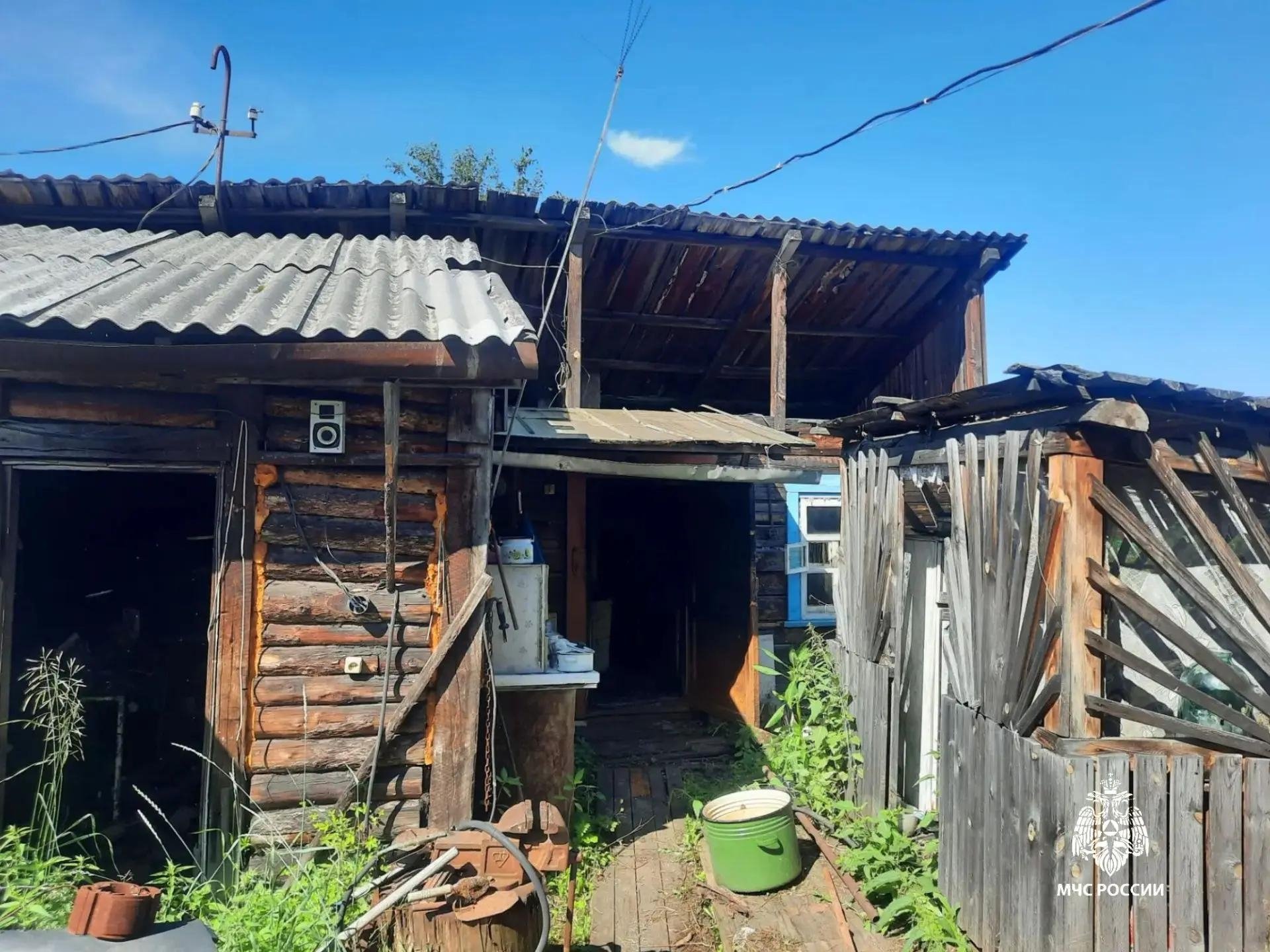 Пожар ГУ МЧС России по региону