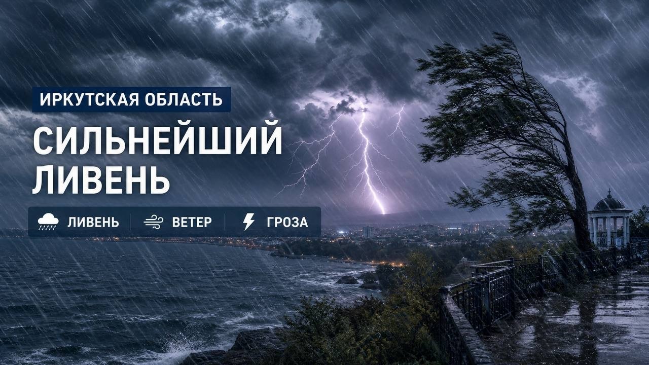 Ливни в Иркутской области создано при помощи ИИ