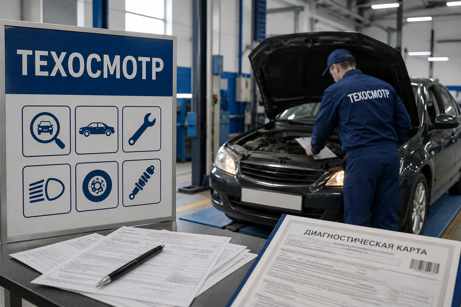 Новые правила техосмотра создано при помощи ИИ