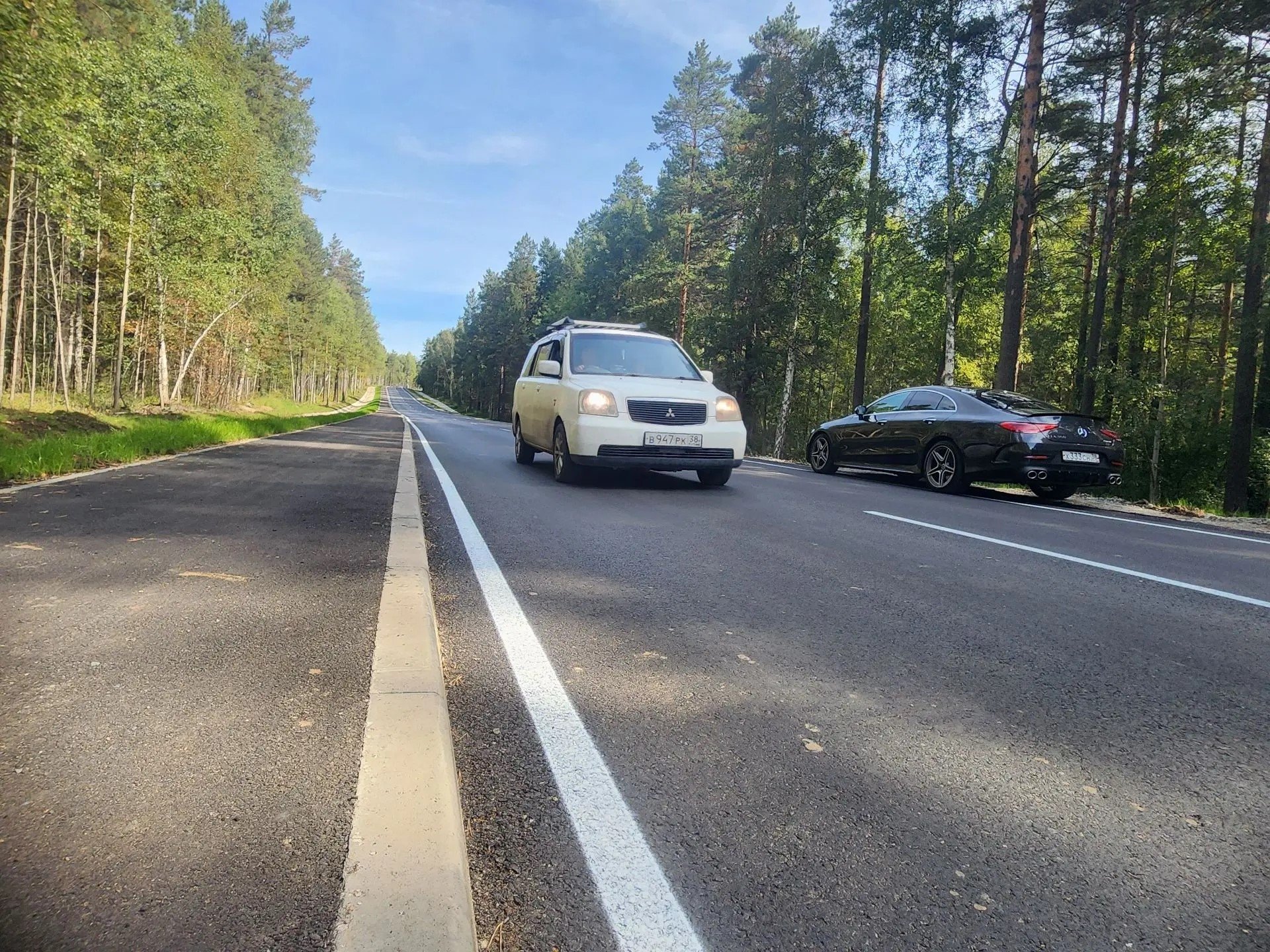 Две дороги отремонтировали в Иркутском муниципальном округе Пресс-служба Иркутского муниципального округа