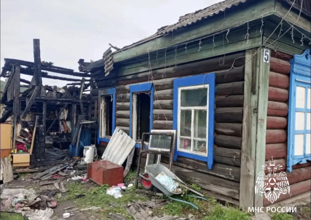 Пожар ГУ МЧС России по региону