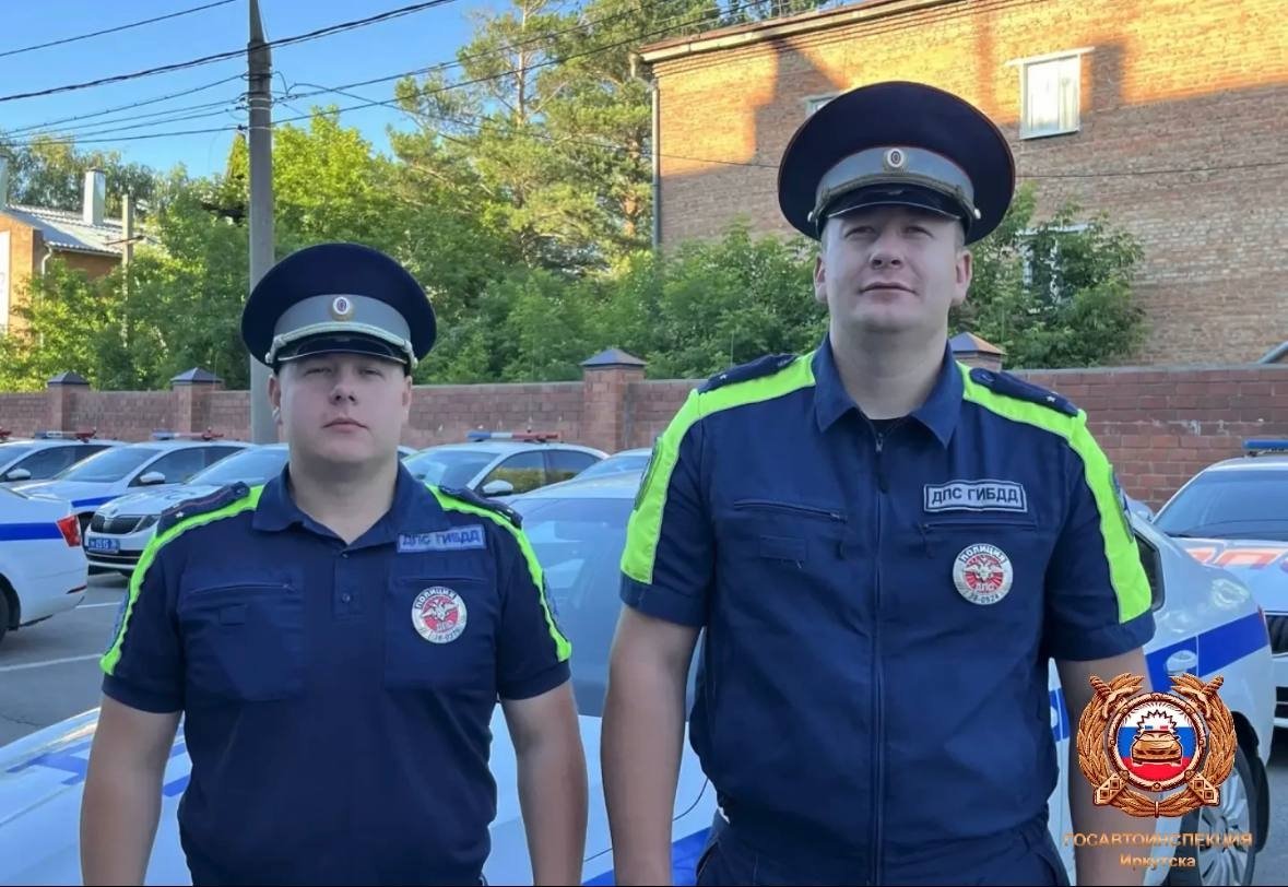 Полицейские сопроводили беременную женщину в роддом в Иркутске Госавтоинспекция Иркутска